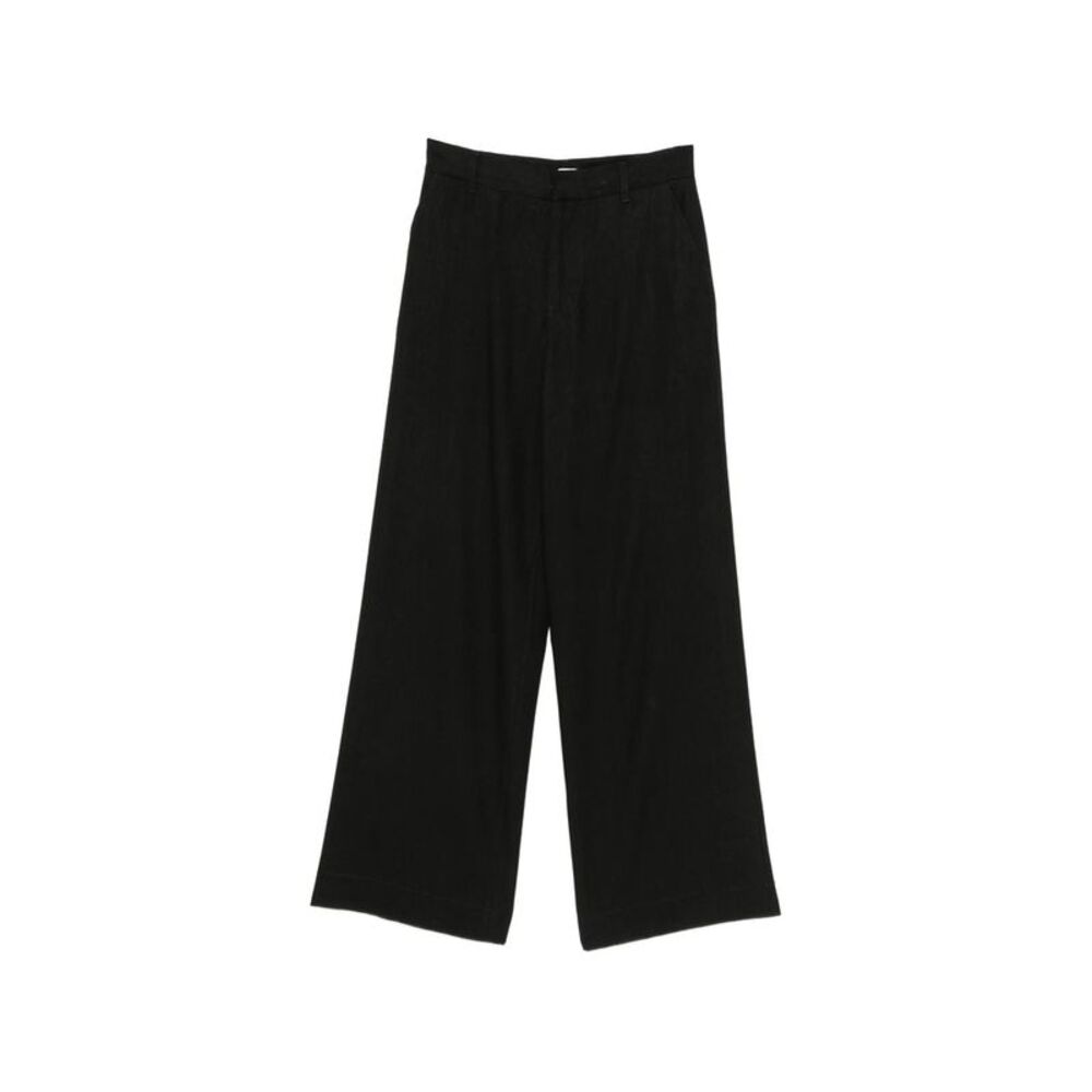 Covert Black Trousers - Palazzo Pants Women